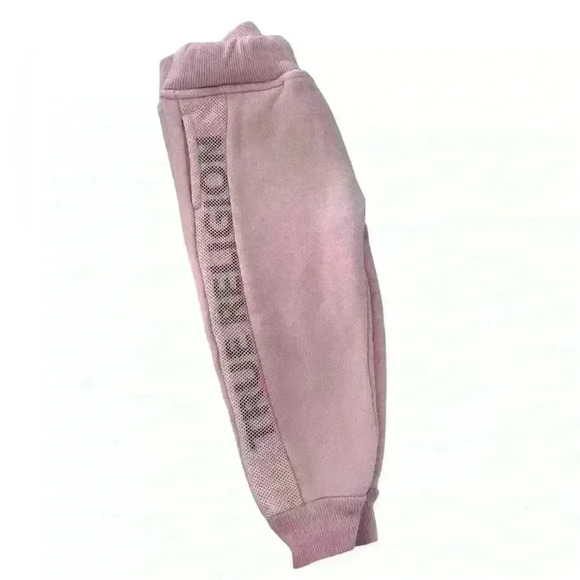 True Religion Size 12 Months Sweat Pants Pink Girls - Picture 4 of 4